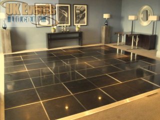 Black Shiny Floor