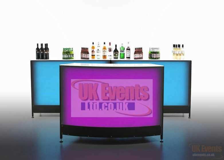 LED Cocktail Bar Hire