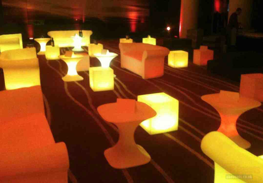 LED Furniture Hire